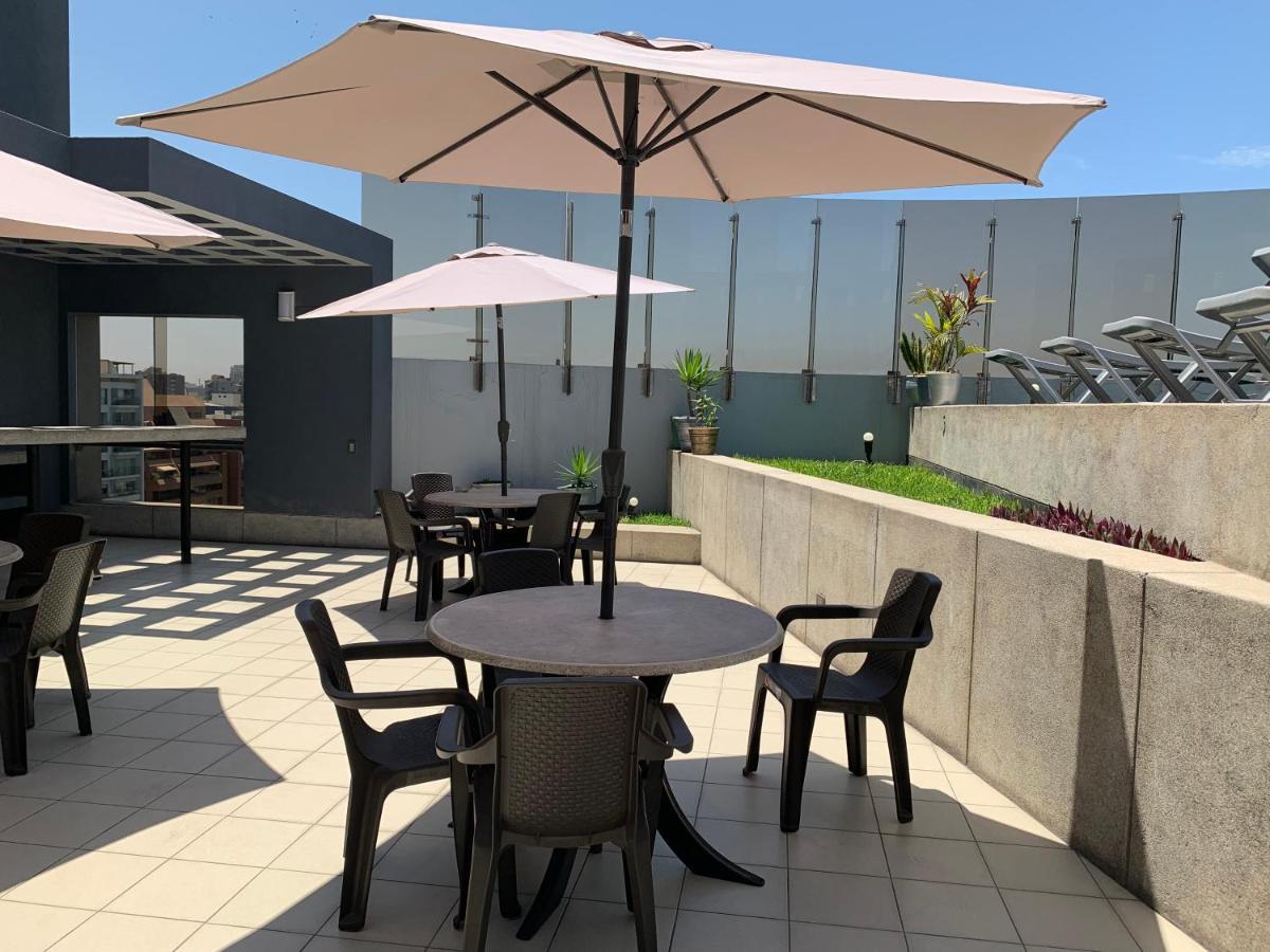 Апартаменты Acogedor Dpto En San Isidro Excelente Vista, Piscina Y Wifi Лима Экстерьер фото